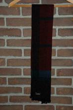 Belle écharpe homme - couleurs bordeaux / bleue / noire, Envoi, Comme neuf, Écharpe