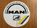 oude sticker man trucks camion MAN, Verzenden, Nieuw