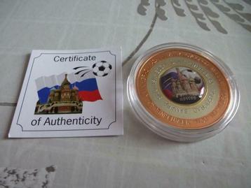 Fifa World Cup Russia 2018 Coin Rode Duivels - Diables Rouge