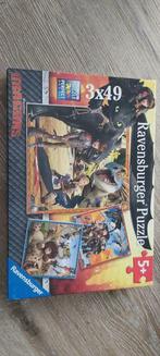 Leuke 5+ Dragons puzzel (3x49 stuks) van Ravenburger., Ophalen