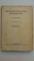 Middelnederlandse spraakkunst - klankleer - dr. A. van Loey, Gelezen, Ophalen of Verzenden