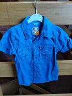 Helblauw zomers hemdje voor stoere boys 110 116 NIEUW, Ophalen of Verzenden, Nieuw, Jongen, Overhemd of Blouse