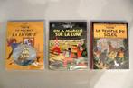 3 Frans talige Kuifjes DVD's, Collections, Comme neuf, Tintin, Autres types, Enlèvement ou Envoi
