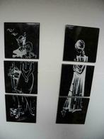 Antieke tegels met figuren, Antiek en Kunst, Ophalen of Verzenden