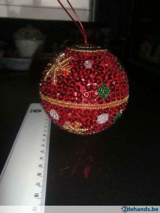 KERSTBAL, Antiek en Kunst, Antiek | Glaswerk en Kristal, Ophalen of Verzenden