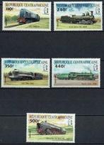 Série de timbres MNH Trains à thème Afrique centrale, Timbres & Monnaies, Timbres | Timbres thématiques, Envoi, Non oblitéré