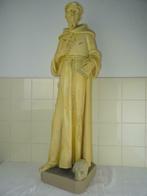 Antiek beeld van de Heilige Franciscus 98cm Afhalen 229 euro, Verzenden