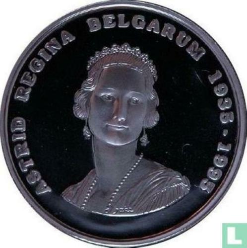 België 250 francs 1995 (PROOF) "60th anniversary Death of Qu, Timbres & Monnaies, Monnaies | Belgique, Monnaie en vrac, Argent