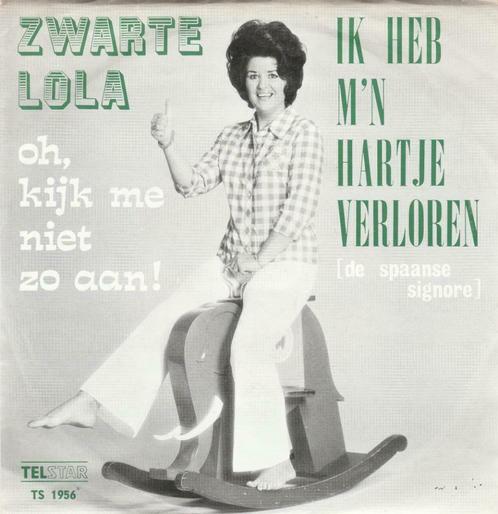 45T: Zwarte Lola: Ik heb m'n hartje verloren : Telstar, Cd's en Dvd's, Vinyl | Nederlandstalig, Overige formaten, Ophalen of Verzenden