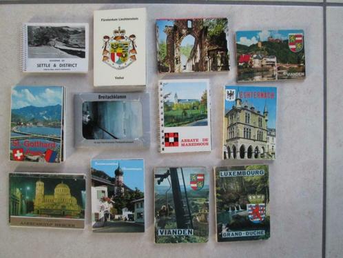 12 boekjes snapshots (kleine foto's), Collections, Cartes postales | Étranger, Envoi