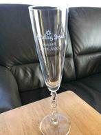 Hasselt Holiday Inn champagneglas 1999-2000, Nieuw, Overige merken, Glas of Glazen, Ophalen of Verzenden