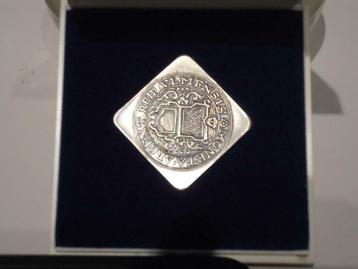 médaille argent 835 ULM 1704 Ulmer florin, Enlèvement ou Envoi, Argent