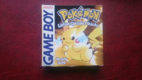 Pokémon version jaune edition spéciale pikachu, Games en Spelcomputers, Games | Nintendo Game Boy, Ophalen of Verzenden