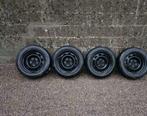 4 originele BMW 16-inch stalen velgen E90 / SERIE 91 (5×120), Ophalen, Gebruikt, BMW