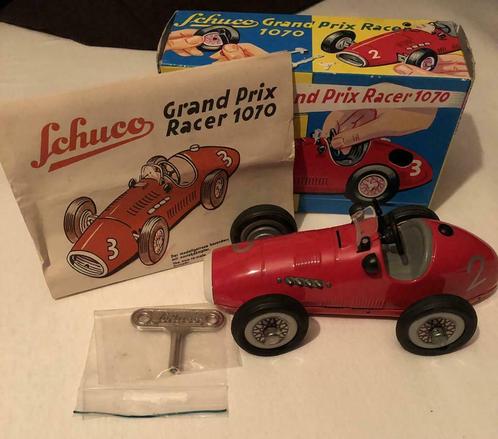 Schuco Grand Prix Racer 1070 oldtimer, Antiek en Kunst, Antiek | Speelgoed, Verzenden