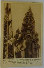 Oude postkaart Brussel Oefening van de brandweer, Ophalen of Verzenden, Ongelopen, Brussel (Gewest)