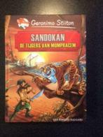 boek Geronimo Stilton  Sandokan De tijgers van Mompracem, Comme neuf, Geronimo Stilton, Enlèvement, Fiction