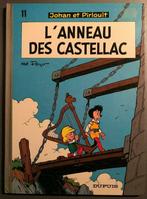 B.D. Johan et Pirlouit N°11 : L'anneau des Castellac  1990, Une BD, Enlèvement ou Envoi, Utilisé, Peyo