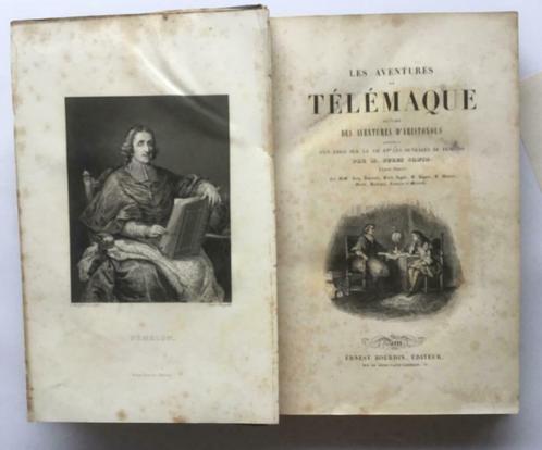 Fénelon – Les Aventures de Télémaque, Paris 1840, Antiquités & Art, Antiquités | Livres & Manuscrits, Envoi
