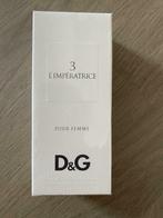 D&G nr 3 L’impératrice. Nieuwe flacon parfum. 100 ml, Bijoux, Sacs & Beauté, Enlèvement ou Envoi, Neuf