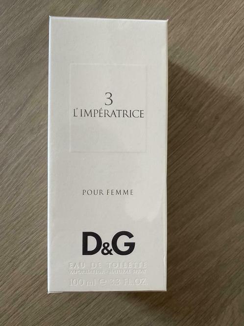 D&G nr 3 L’impératrice. Nieuwe flacon parfum. 100 ml, Bijoux, Sacs & Beauté, Beauté | Parfums, Neuf, Enlèvement ou Envoi