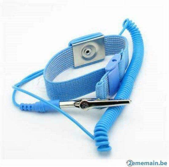 Bracelet antistatique Neuf Livraison gratuite, Computers en Software, RAM geheugen, Nieuw