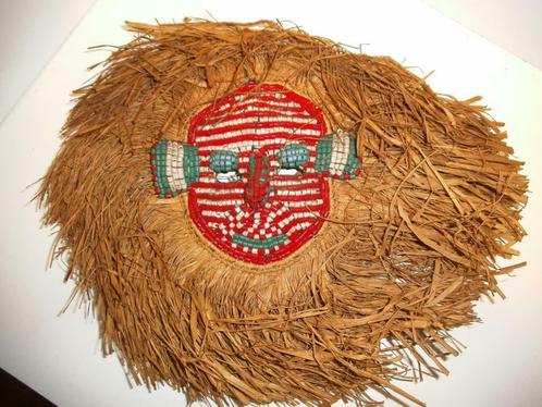 Masque rituel africain antique/art (DS183-f), Antiquités & Art, Art | Art non-occidental, Enlèvement ou Envoi