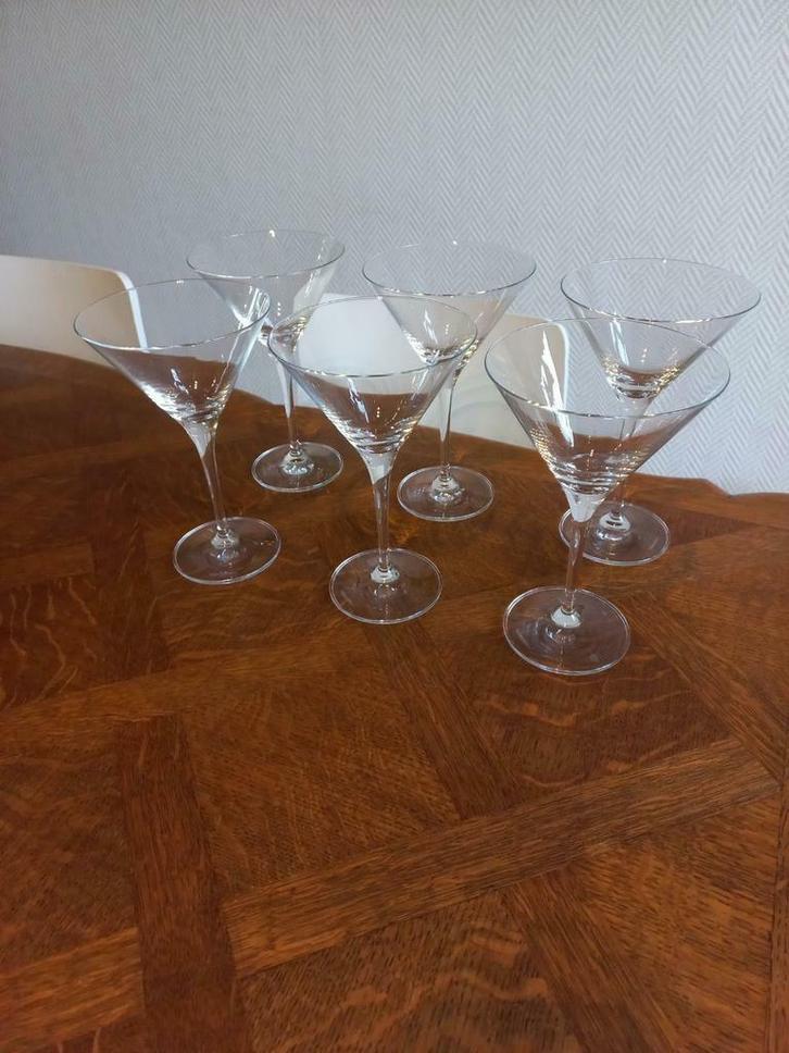 Magnifique lot 6 verres cocktail marque Villeroy et Boch, Verzamelen, Glas en Drinkglazen, Zo goed als nieuw, Ophalen