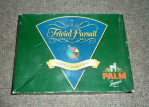 # gezelschapsspel PALM SPECIALE Trivial Pursuit Brij. Palm, Collections, Marques de bière, Utilisé, Autres types, Palm, Enlèvement ou Envoi