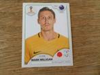 Mark MILLIGAN (Australië) Panini WK 2018 Rusland nº209., Verzamelen, Ophalen of Verzenden, Nieuw, Sport