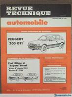 Revue  Technique  Automobile  Peugeot   "  205  GTI  ", Autos : Divers, Modes d'emploi & Notices d'utilisation, Enlèvement ou Envoi