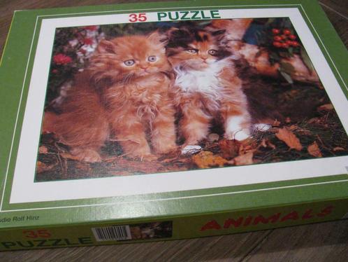 Puzzle 35 pièces - chatons mignons, Enfants & Bébés, Jouets | Puzzles pour enfants, Comme neuf, 2 à 4 ans, 10 à 50 pièces, Enlèvement ou Envoi