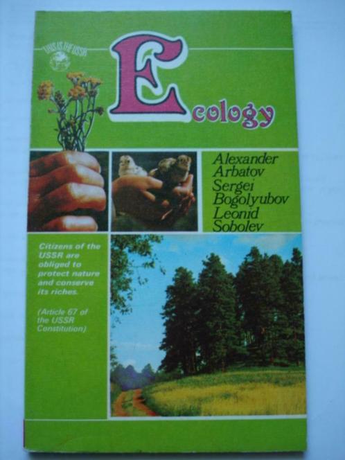 1. Ecology This is the USSR 1989 Alexander Arbatov/Sergei Bo, Boeken, Wetenschap, Zo goed als nieuw, Natuurwetenschap, Verzenden