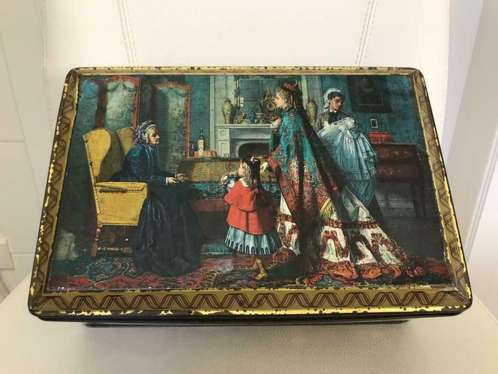 allerlei oude blikken dozen - unieke blikken - goede staat, Verzamelen, Blikken, Gebruikt, Ophalen of Verzenden