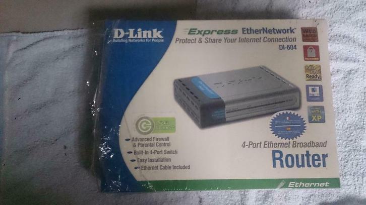 D-link router, Computers en Software, Netwerk switches, Ophalen of Verzenden