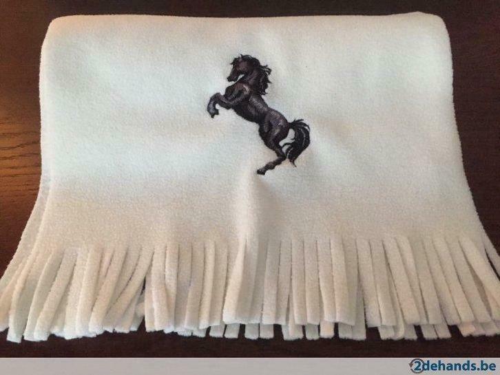 sjaal met geborduurde tekening:160cm./30cm., Kleding | Dames, Mutsen, Sjaals en Handschoenen, Sjaal, Ophalen of Verzenden