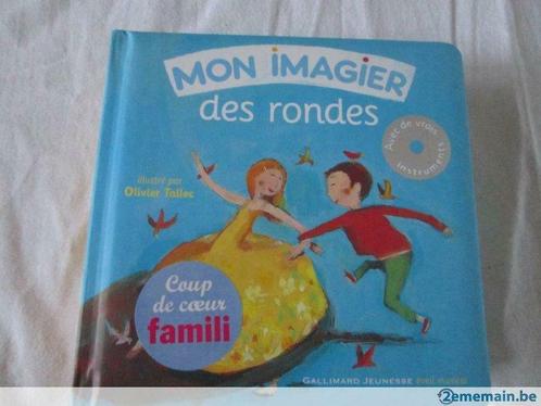 Livre "Mon imagier des Rondes" avec CD audio, Livres, Livres pour enfants | 0 an et plus, Neuf, 0 à 6 mois, Enlèvement