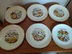 6 assiettes à fromage, Enlèvement ou Envoi, Comme neuf