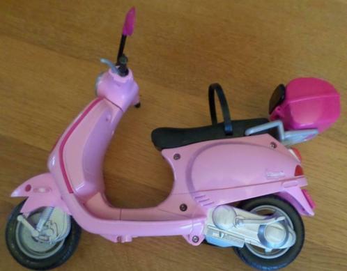 Moto Vespa Barbie, Kinderen en Baby's, Speelgoed | Overig, Gebruikt, Meisje, Ophalen of Verzenden