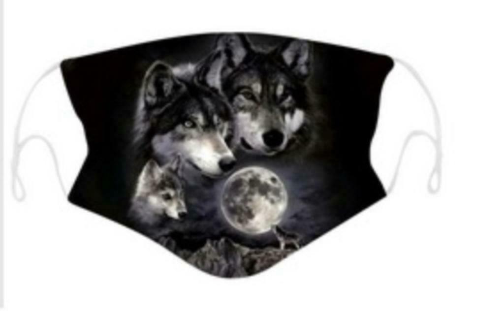 Mondmasker Wolven