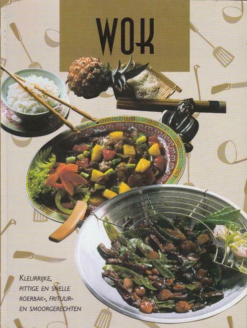 Wok - Rebo productions, Boeken, Kookboeken, Zo goed als nieuw, Voorgerechten en Soepen, Hoofdgerechten, Tapas, Hapjes en Dim Sum