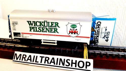 4415 MÄRKLIN – Bierwagen Wickuler Pils/Wagon biere Wickuler, Hobby en Vrije tijd, Modeltreinen | H0, Nieuw, Wagon, Wisselstroom