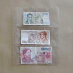 25 inlegbladen FDC met 2 of 3 vakken voor bankbiljetten, Timbres & Monnaies, Enlèvement ou Envoi