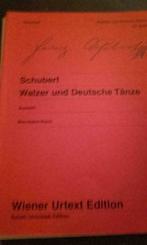 Shubert Walzer and Deutsche Tanze, Boeken, Studieboeken en Cursussen, Ophalen, Zo goed als nieuw, Overige niveaus, Wiener Urtex editions