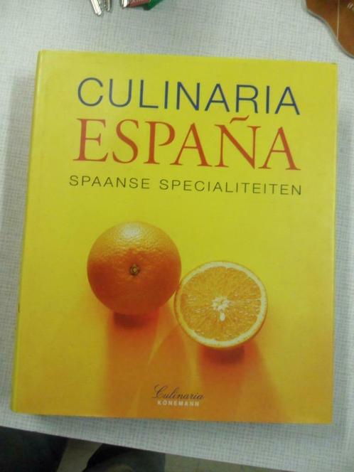 culinaria espagna, Livres, Livres de cuisine, Enlèvement ou Envoi