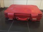 Vintage rode reiskoffer (40x60x20), Handtassen en Accessoires, Koffers, Ophalen