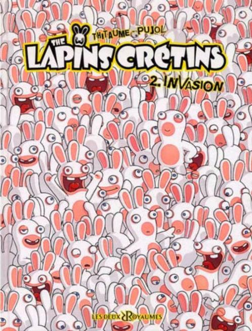 5 Strips uit de reeks The Lapins Crétins, Boeken, Strips | Comics, Zo goed als nieuw, Meerdere comics, Europa, Verzenden