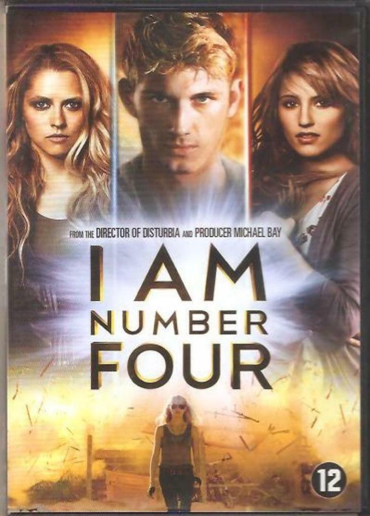 I am number four, Cd's en Dvd's, Dvd's | Science Fiction en Fantasy, Science Fiction, Vanaf 12 jaar, Ophalen of Verzenden