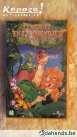 Tekenfilm op VHS : Platvoet en z'n vriendjes, CD & DVD, DVD | Enfants & Jeunesse, Film, Tous les âges, Enlèvement ou Envoi