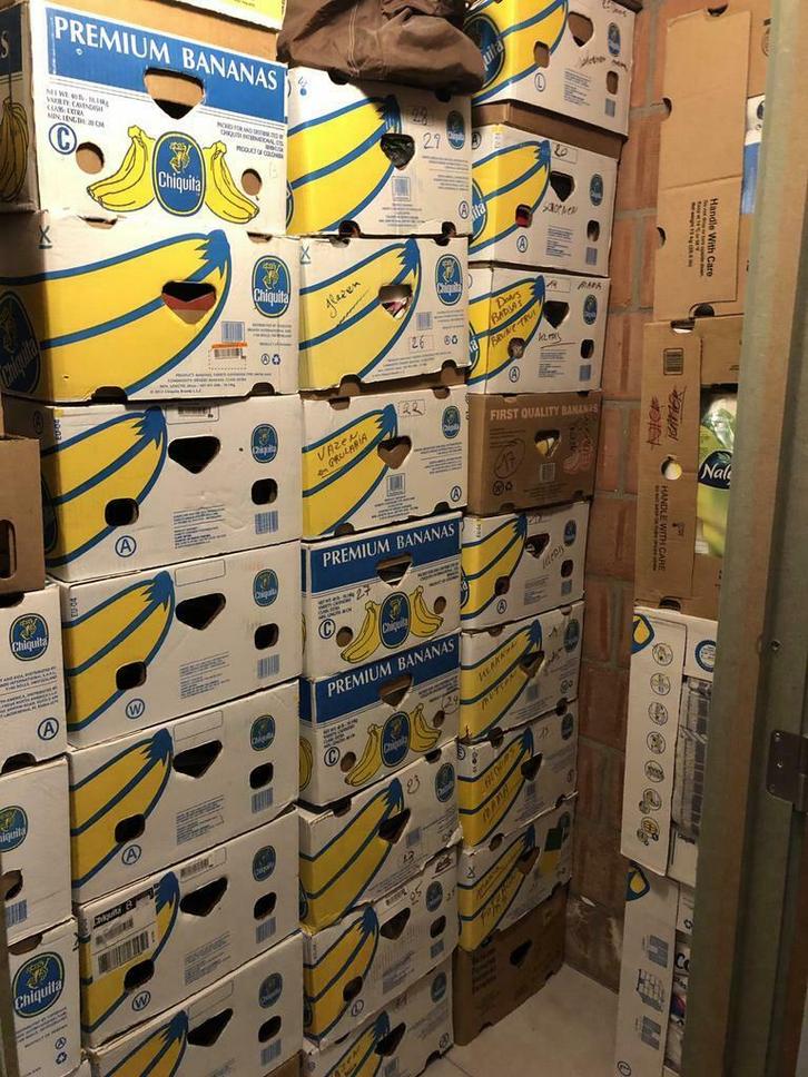 Rommelmarkt gerief per bananendoos, Diversen, Rommelmarktspullen, Ophalen of Verzenden